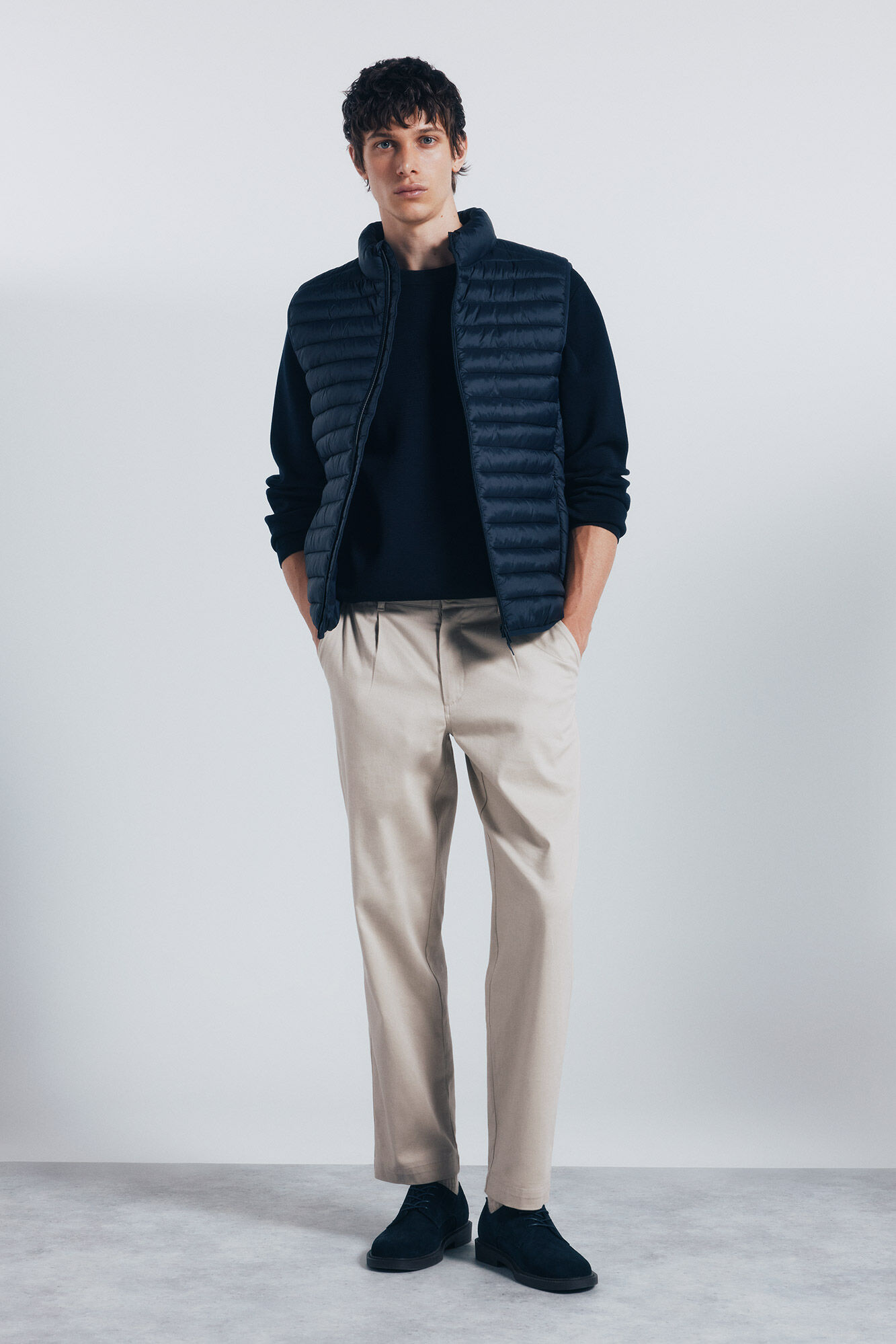 Springfield Chaleco acolchado marino