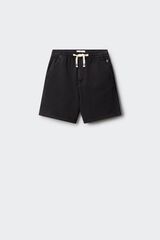 Springfield Kids Bermudas chino de punto para ni&ntilde;o negro