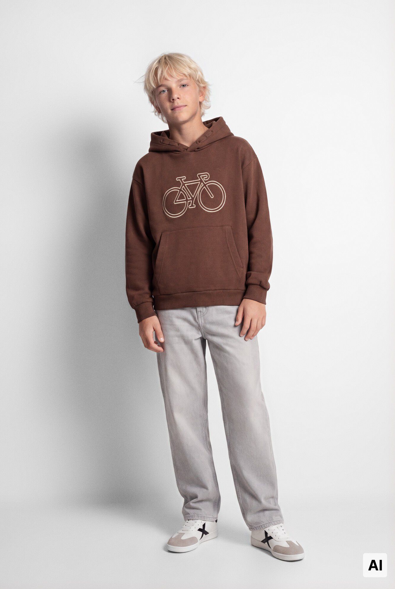 Springfield Kids Sudadera b&aacute;sica de bici para ni&ntilde;o