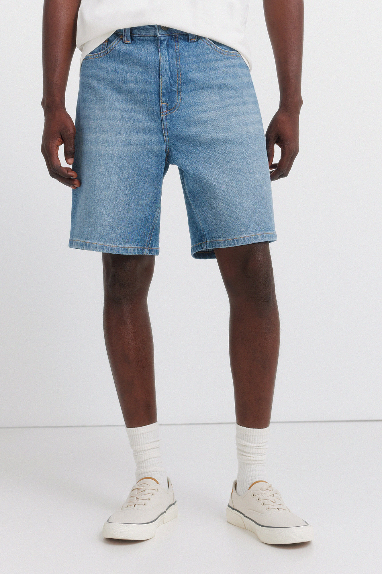 Springfield Bermuda de mezclilla regular fit