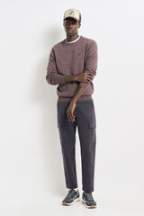 Springfield Suéter liso torzal rojo