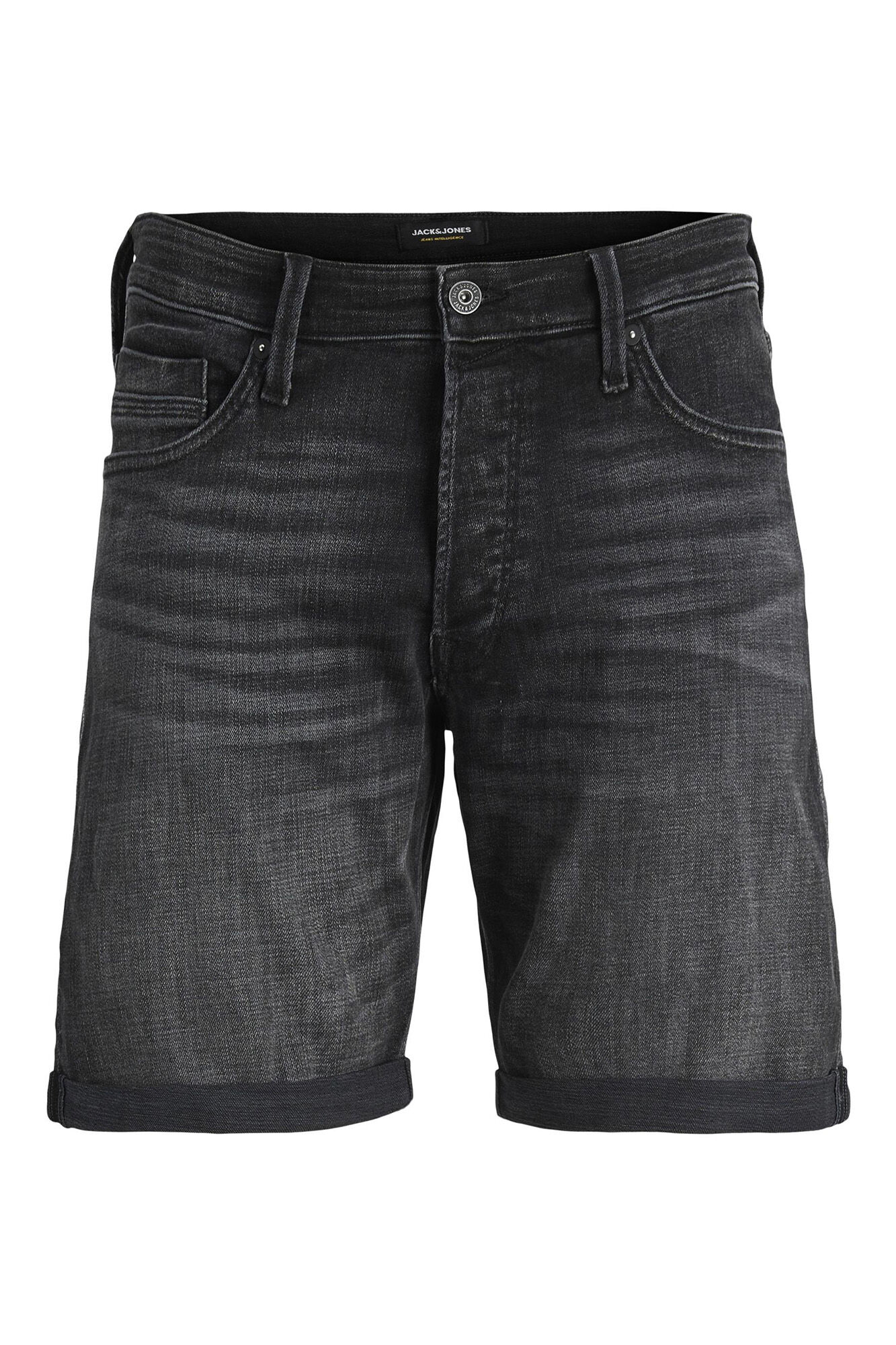 Jack & Jones Shorts de jean relaxed fit negro