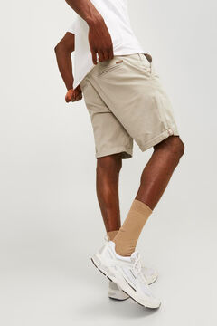 Springfield Bermuda estilo chino regular fit gris