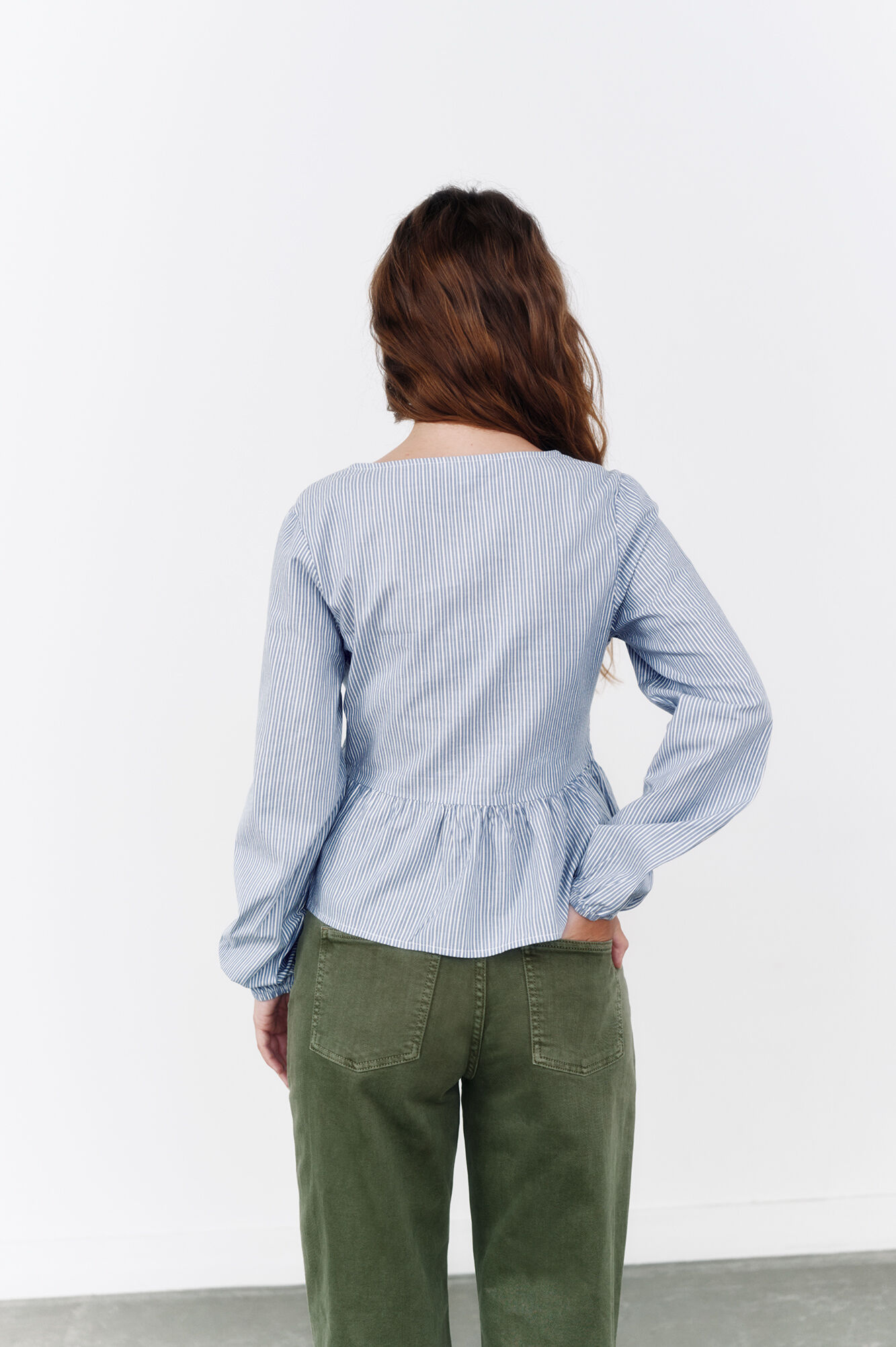 High Spirits Blusa "Maranta" azul