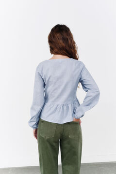 Springfield Blusa "Maranta" azul