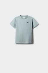 Springfield Kids Playera manga corta b&aacute;sica ni&ntilde;o azul