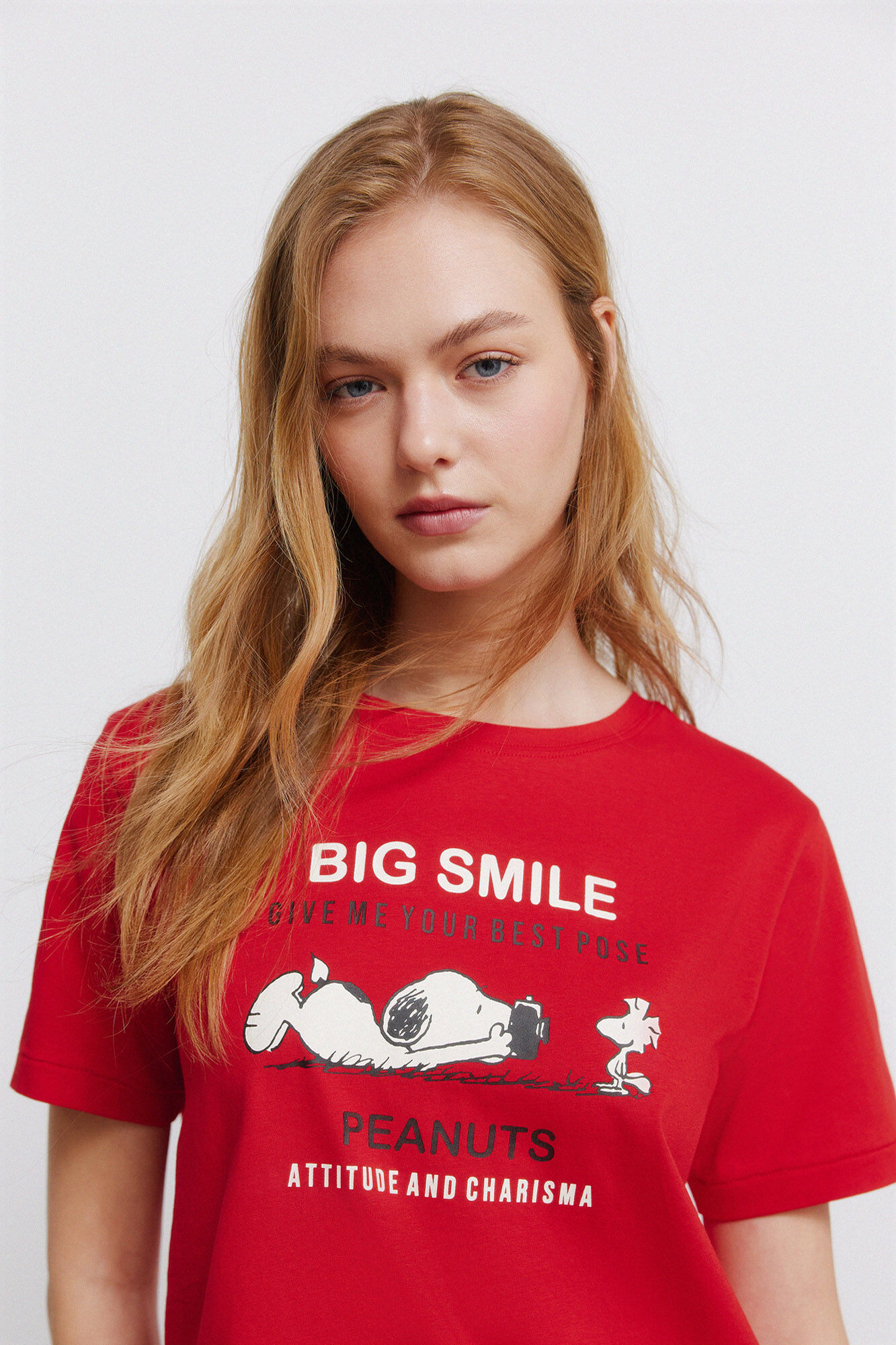 Springfield Playera de manga corta Snoopy