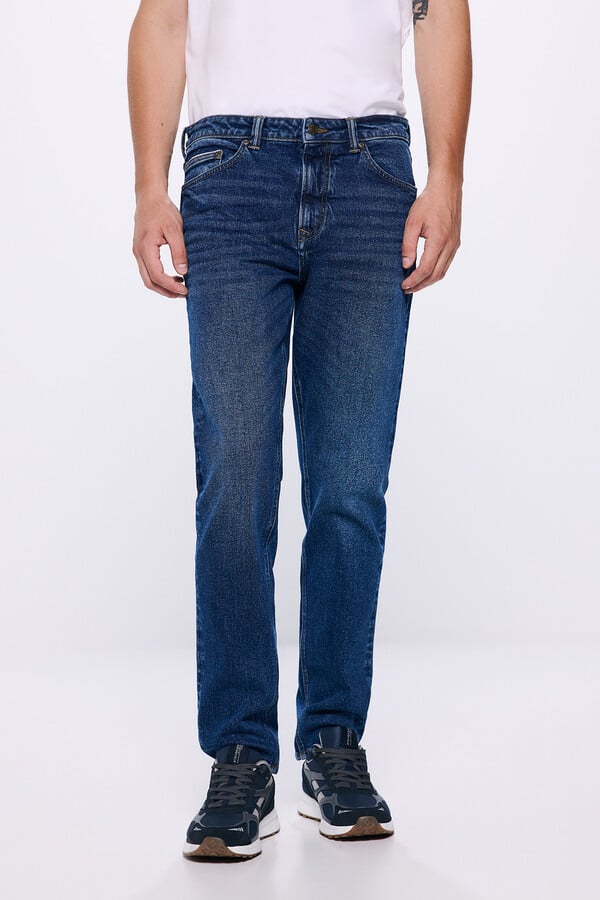 Springfield Jeans slim fit azul