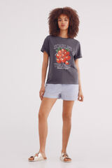 Springfield Shorts de pijama  azul