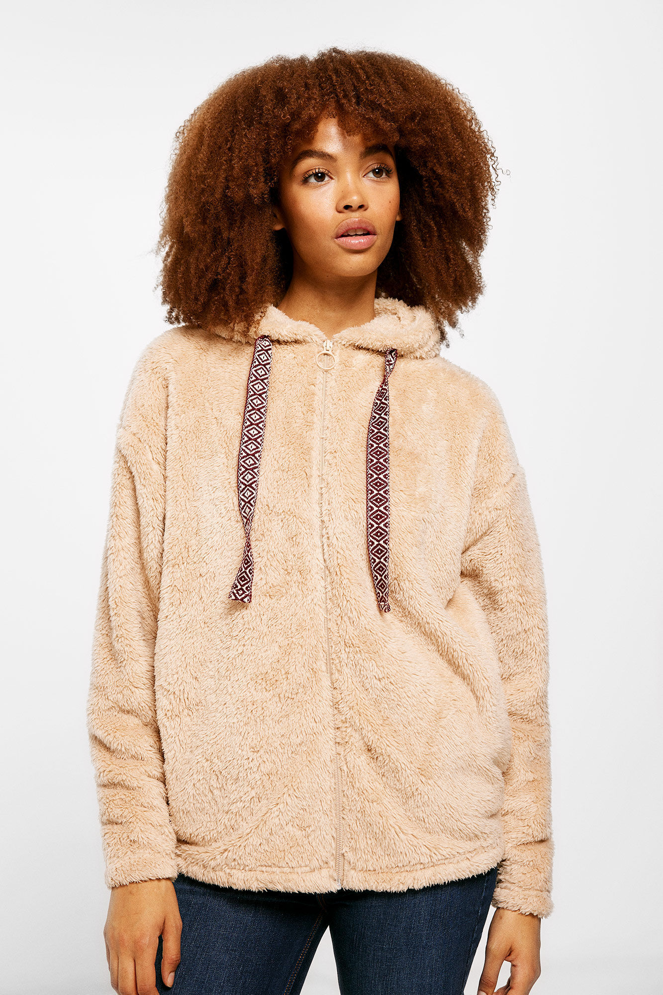 Sudadera con pelo sales