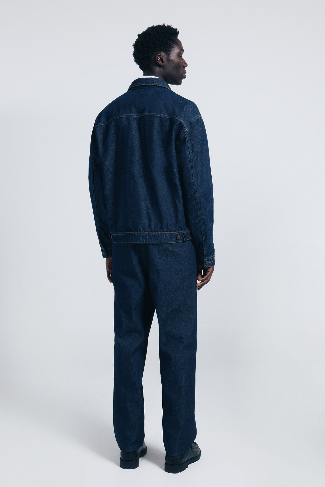 Springfield Jeans chino lavado desencolado marino