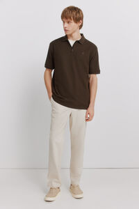 Springfield Pantal&oacute;n chino comfort fit de lino