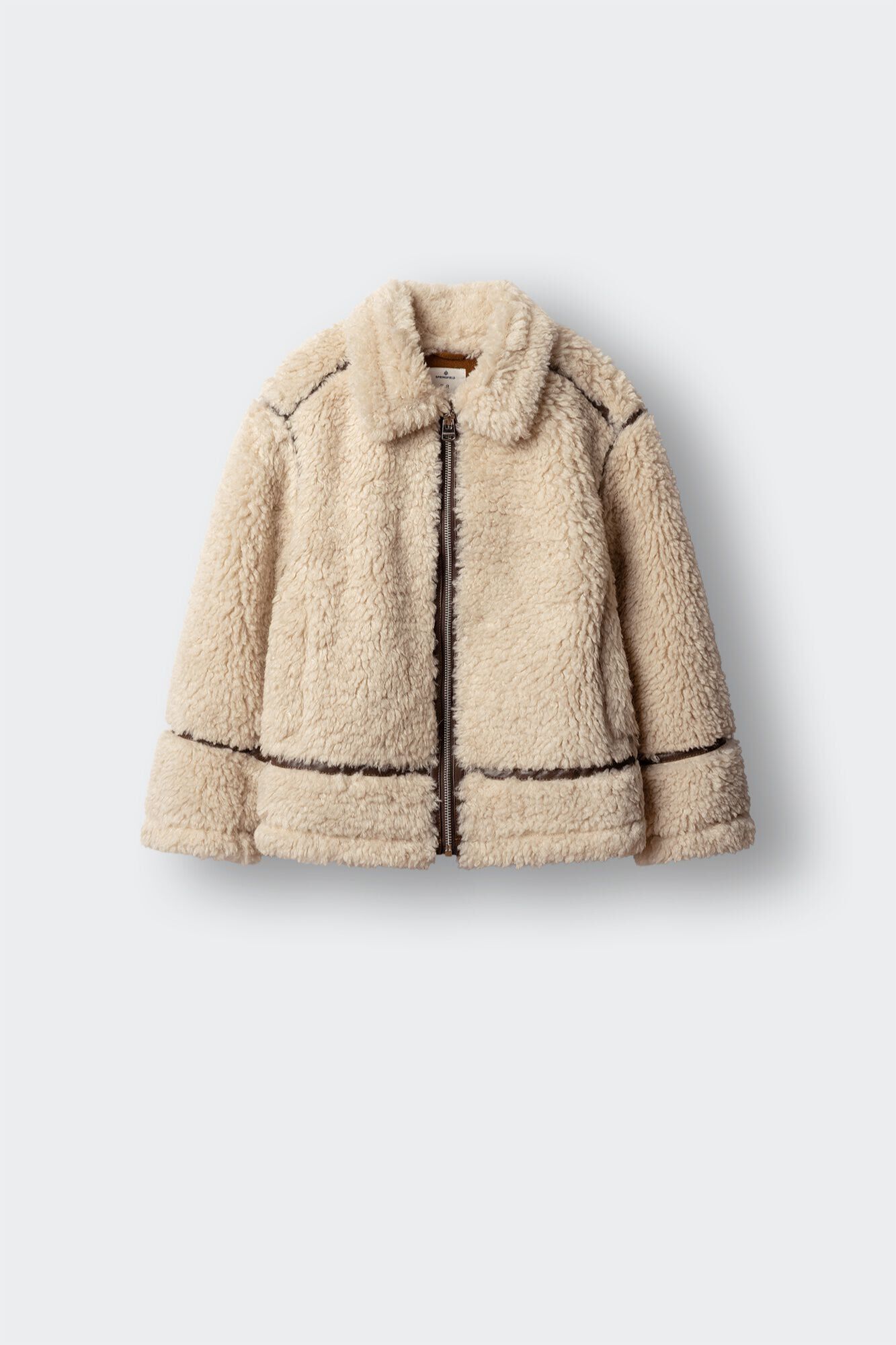 Springfield Kids Chamarra borreguito ni&ntilde;a beige