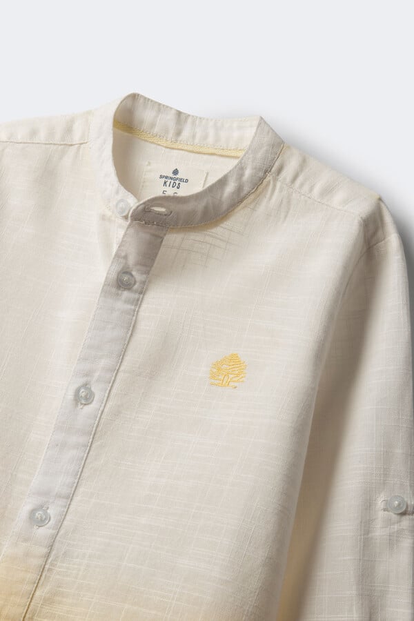 Springfield Kids Camisa Dipdye niño amarillo