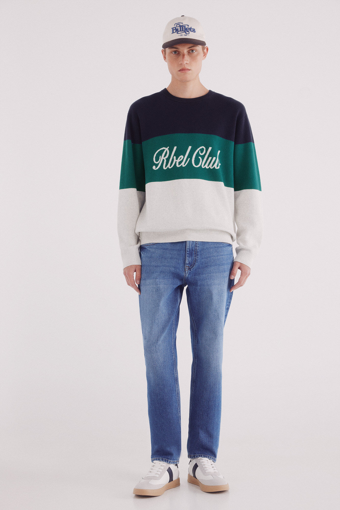 Springfield Pantal&oacute;n chino microestampado slim fit