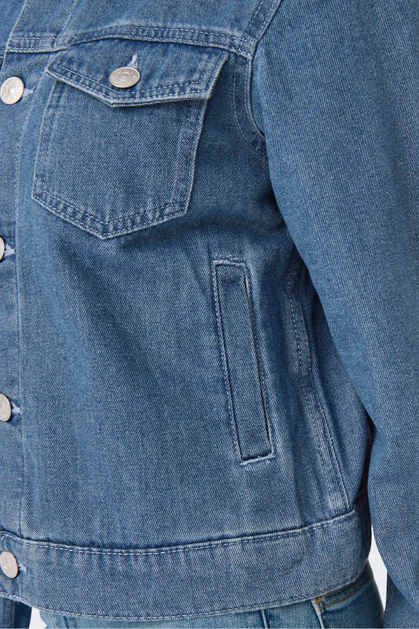 Only Chaqueta denim azul indigo