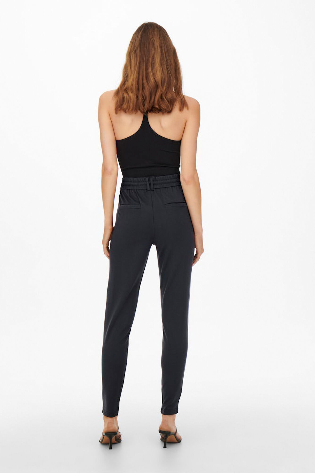 Only Pantal&oacute;n largo recto estilo chino gris