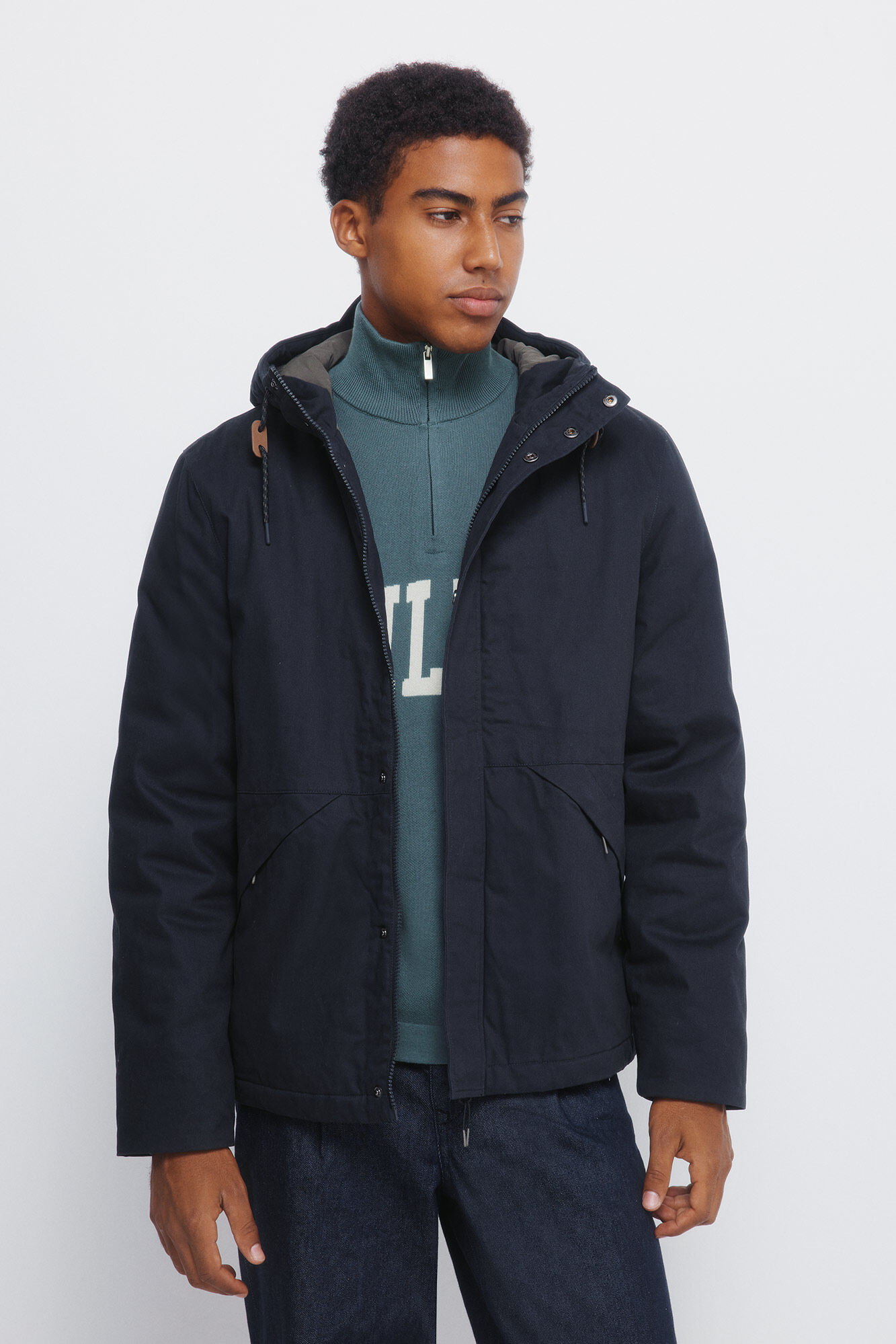 Springfield Parka short acolchado