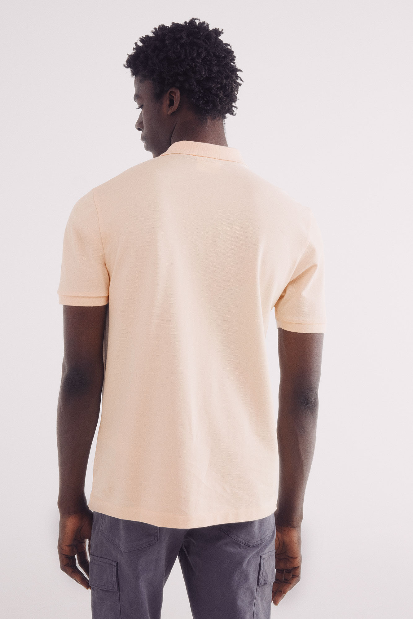 Springfield Polo piqu&eacute; b&aacute;sico regular fit coral