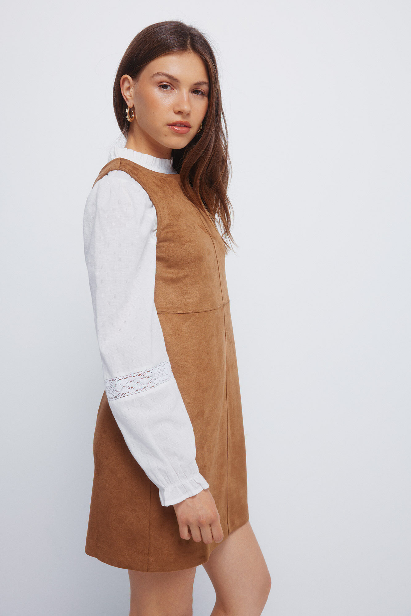 Springfield Pantalones de ante nude