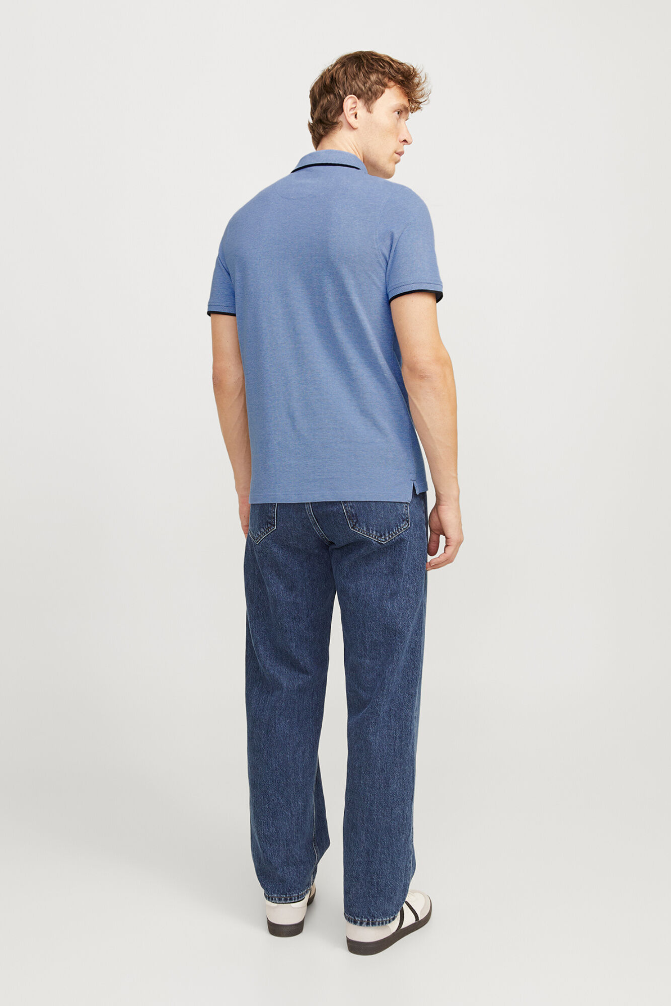 Jack & Jones Polo slim fit azul