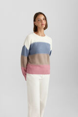 Springfield Su&eacute;ter multicolor con estructura blanco