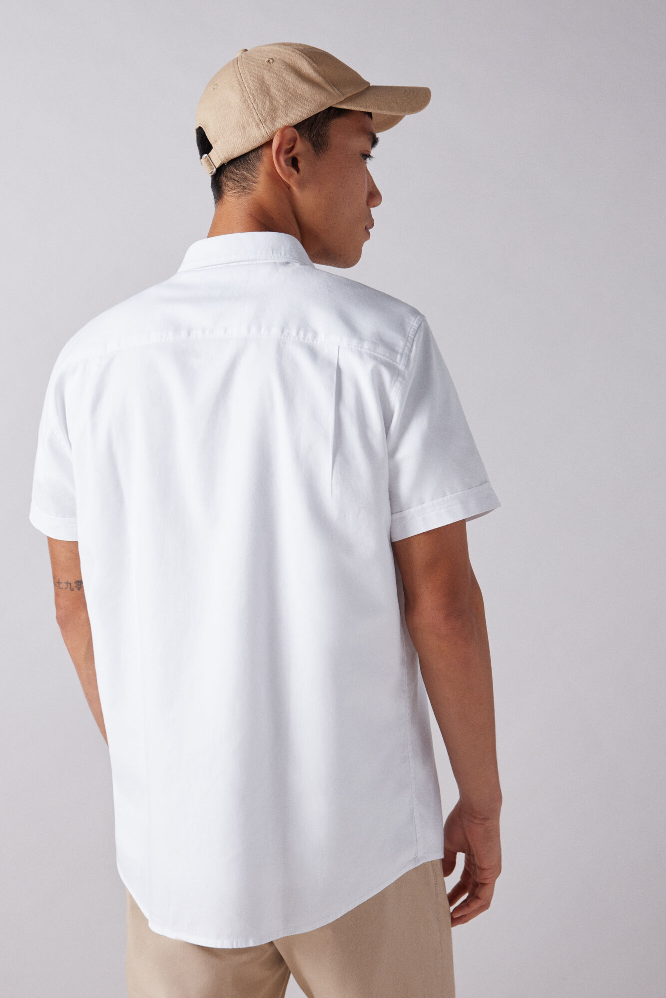 Camisa manga corta springfield outlet