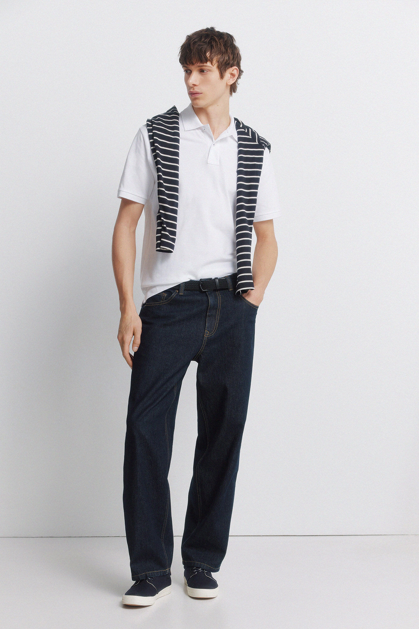 Springfield Polo b&aacute;sico Springfield regular fit natural