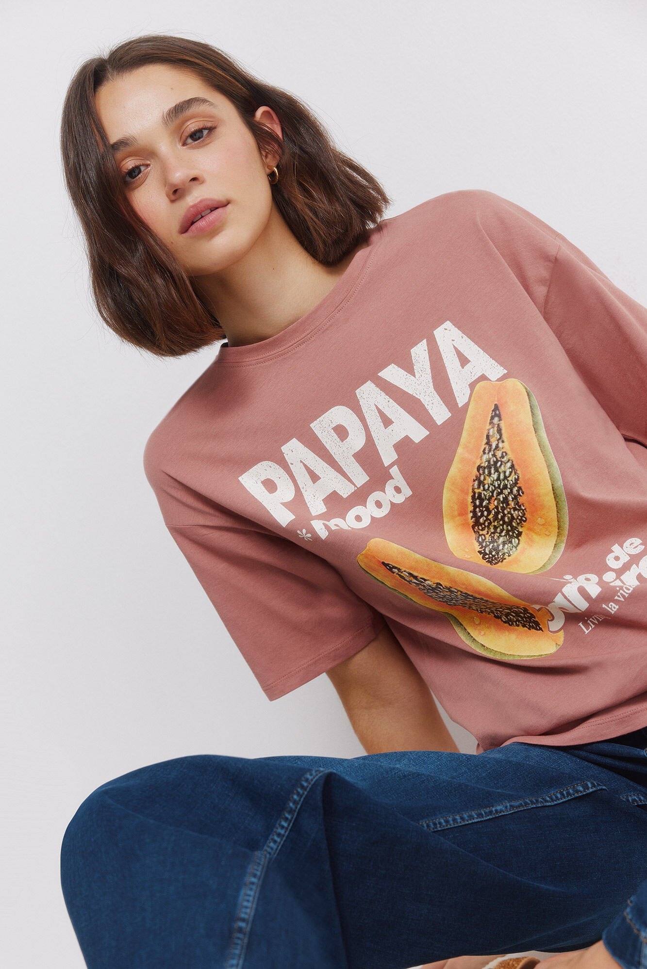 Springfield Playera manga corta tropical