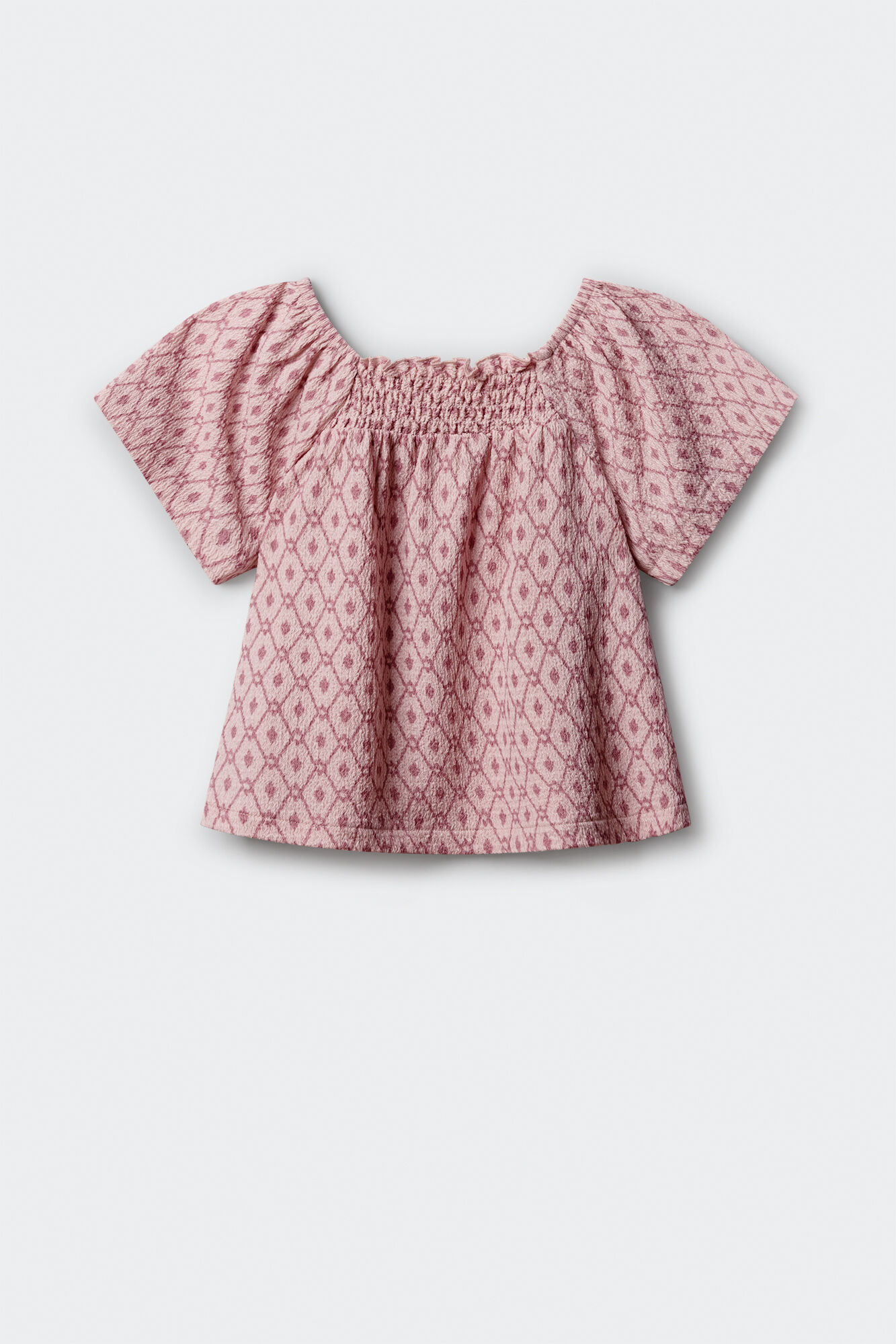 Springfield Kids Blusa ikat para ni&ntilde;a morado/lila