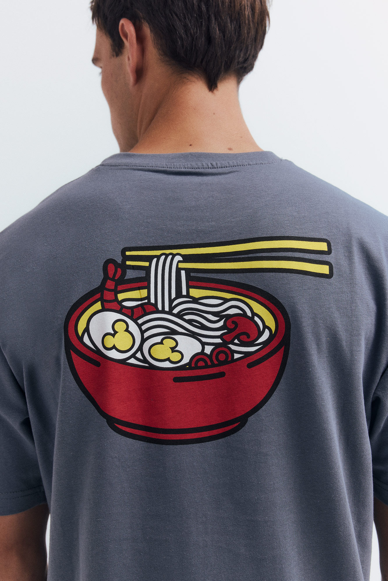 Springfield Camiseta Mickey Ramen azul