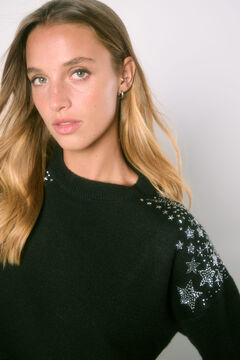 Springfield Suéter Shine negro
