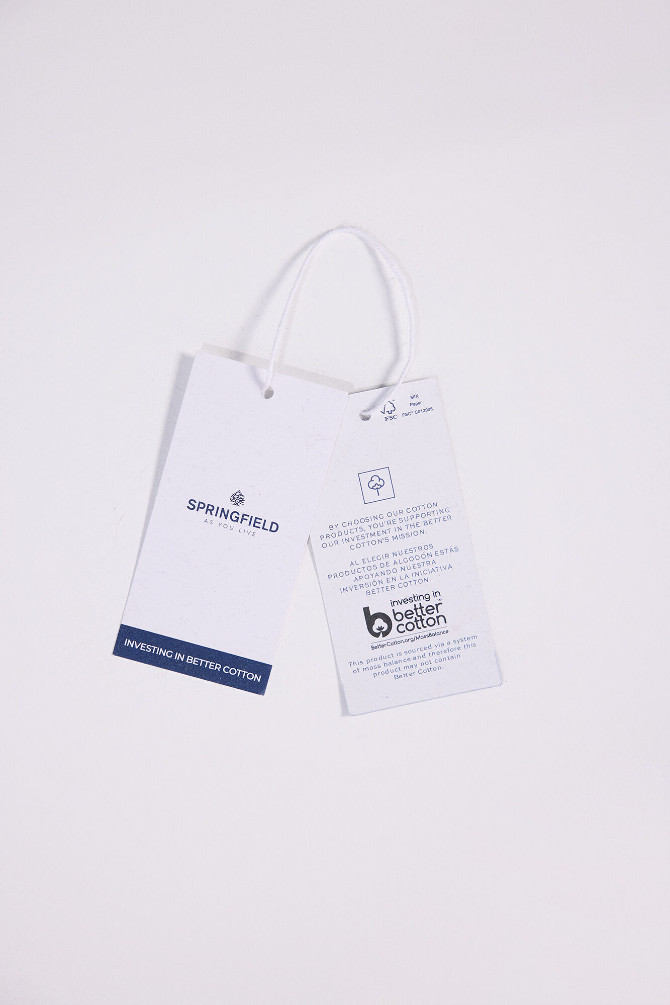 Springfield Jumpsuit tirantes pana beige