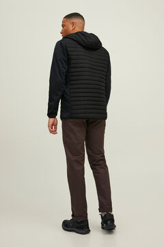 Springfield Chamarra acolchada combinada negro