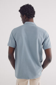 Springfield Polo estructura regular fit azul