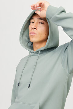 Springfield Sudadera relaxed fit capucha verde