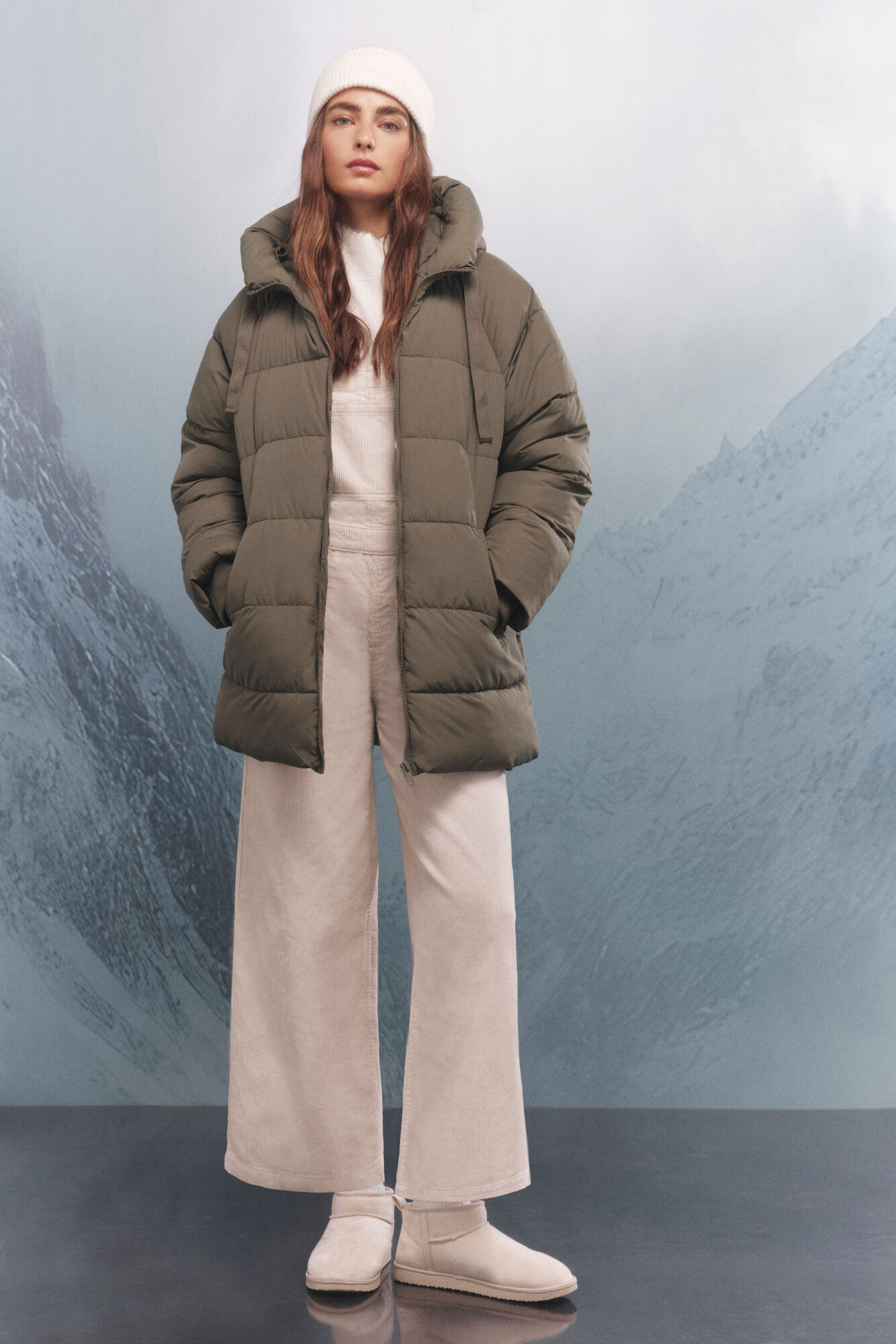 Springfield Plum&iacute;fero repelente al agua Sorona Aura khaki