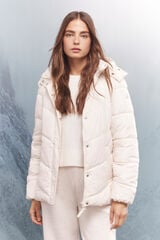 Springfield Plumífero Sorona Aura beige