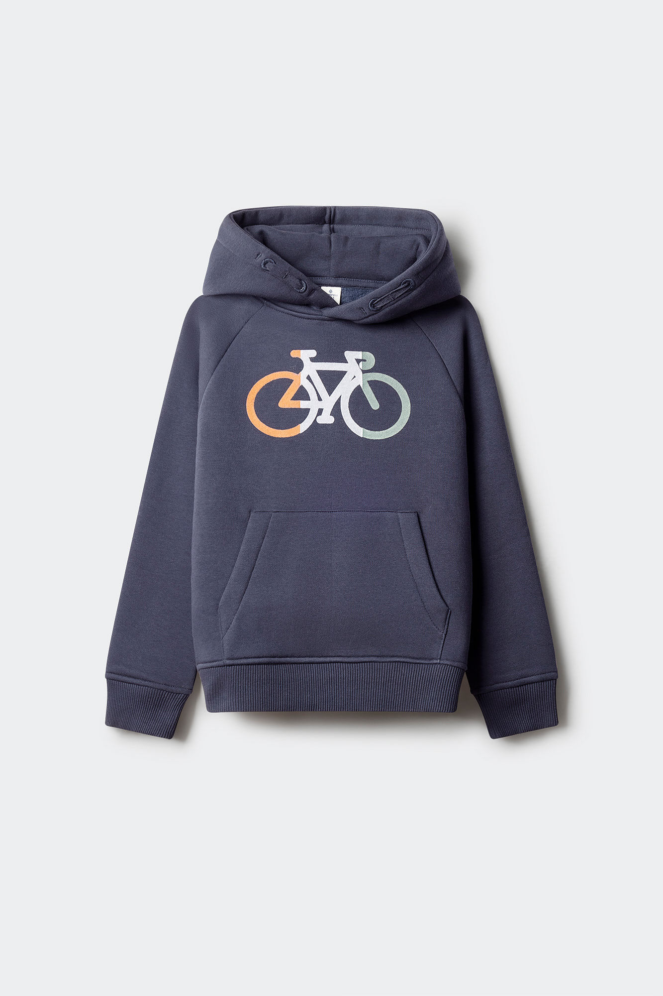 Springfield Kids Sudadera con capucha bici ni&ntilde;o azul