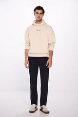 Springfield Pantalón color lavado slim fit marino