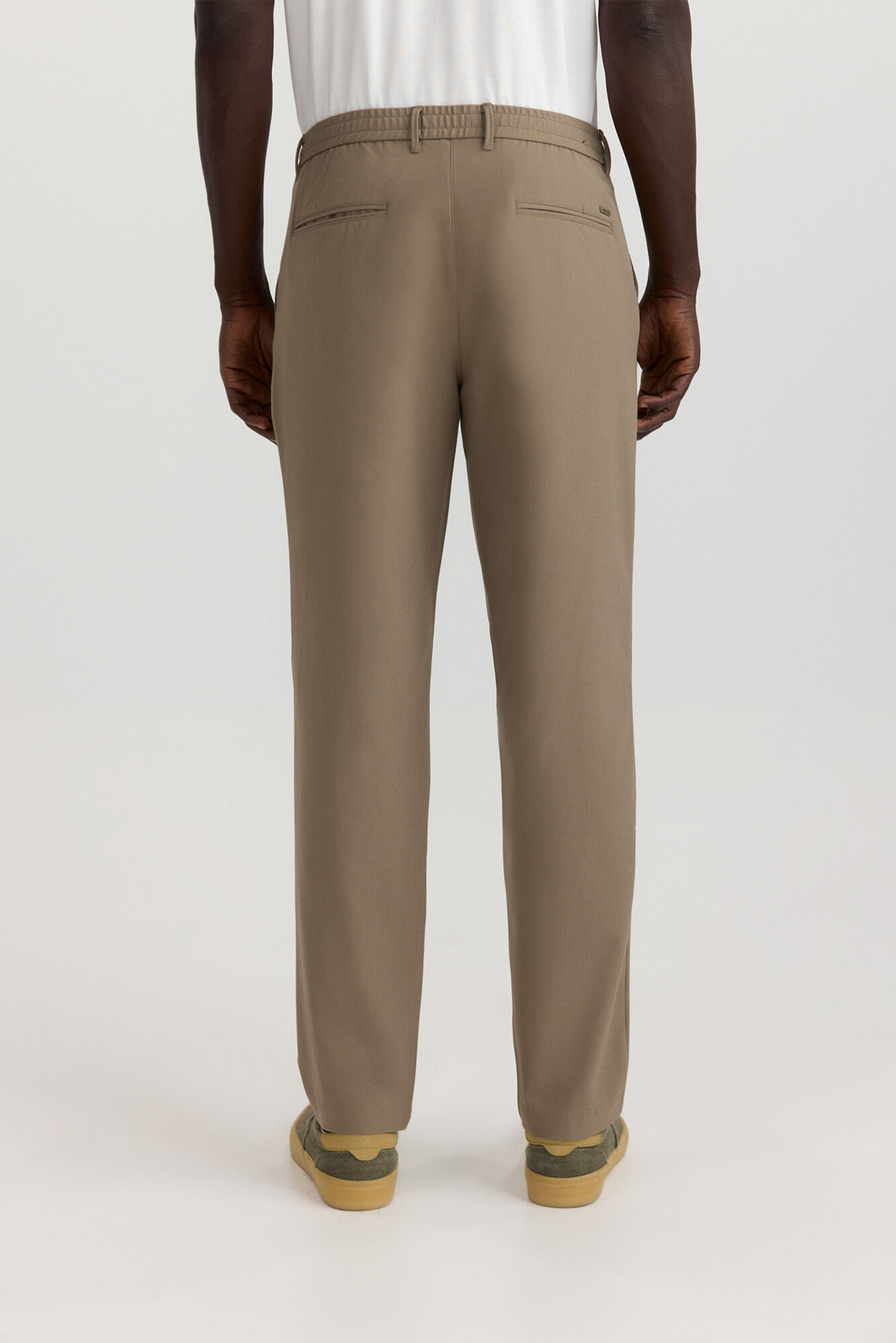 Springfield Pantal&oacute;n chino jogger khaki