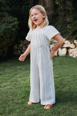 Springfield Kids Jumpsuit de rayas para ni&ntilde;a estampado