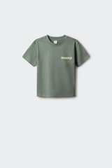 Springfield Playera Rombo niño verde