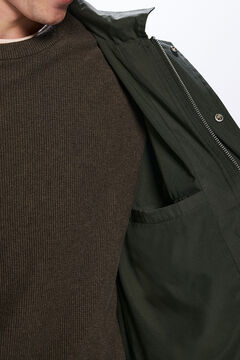 Springfield Parka corta ligera kaki