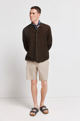 Springfield Bermudas estructuradas beige