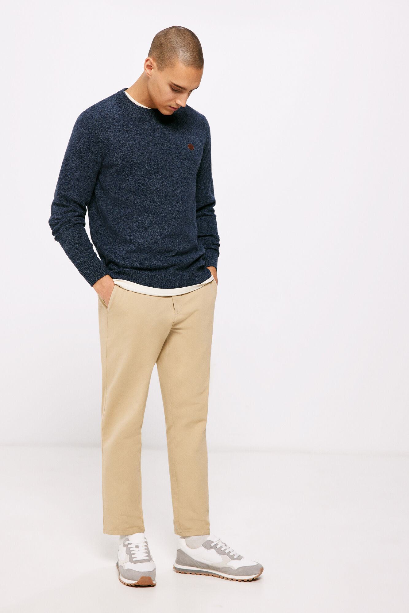 Springfield Su&eacute;ter rayas fantas&iacute;a marino