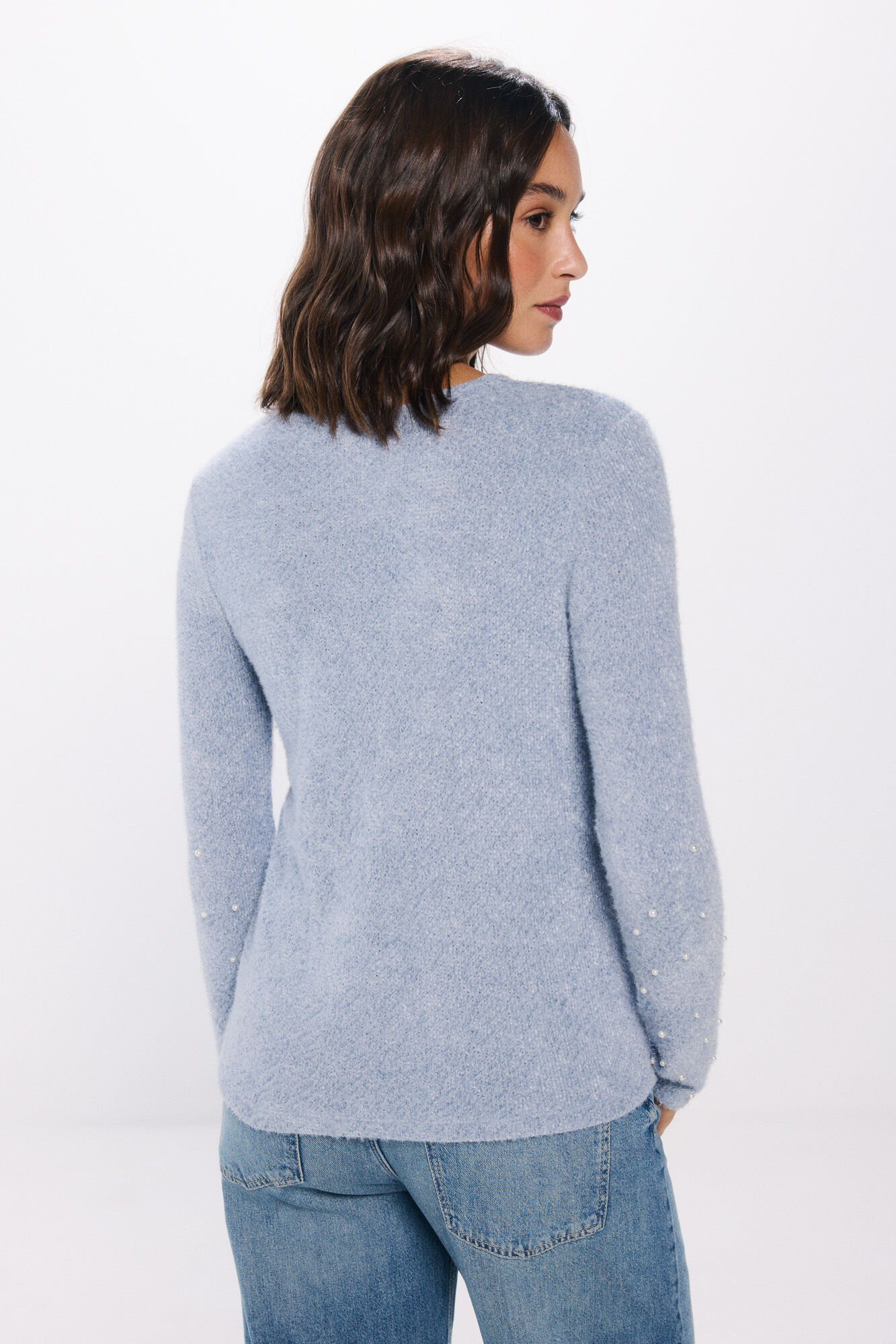 Springfield Playera chenilla perlas estampado