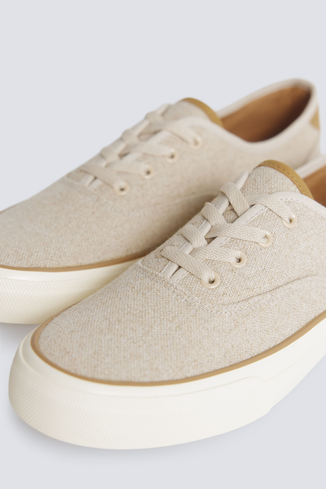 Springfield Tenis r&uacute;sticos de lona beige
