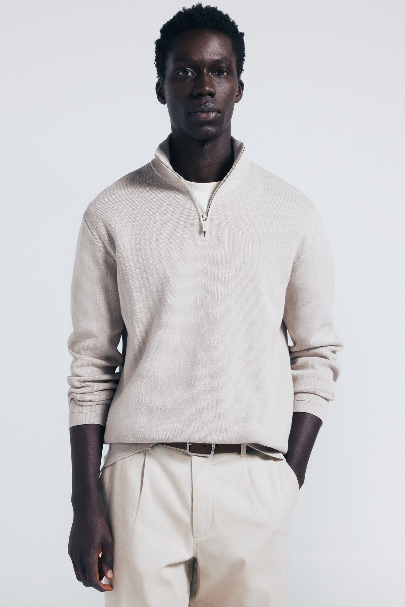 Springfield cierre de jersey caf&eacute;