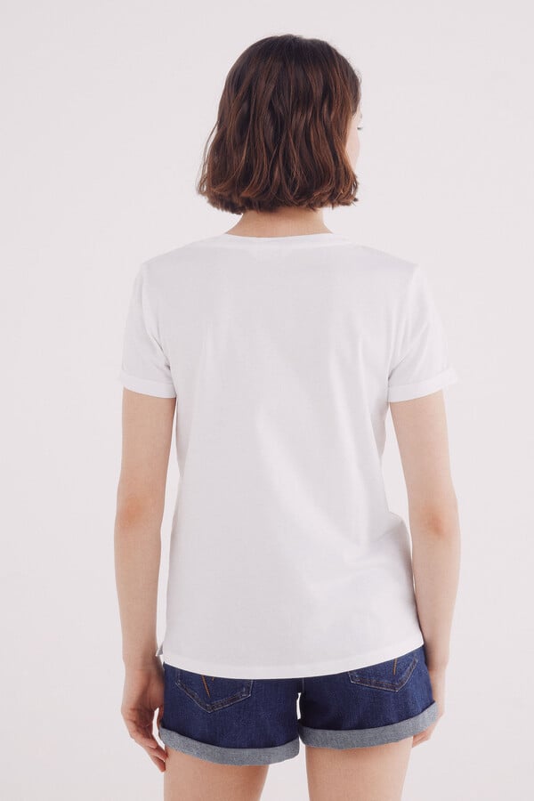 Springfield Playera "Vacances Côte d´Azur" natural
